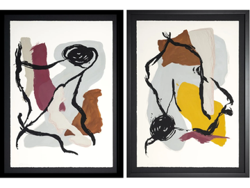 ATENAS I & II - Paper Painting by NOVOCUADRO ART COMPANY - view 2